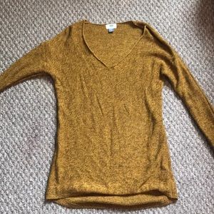 Mustard long sleeve shirt